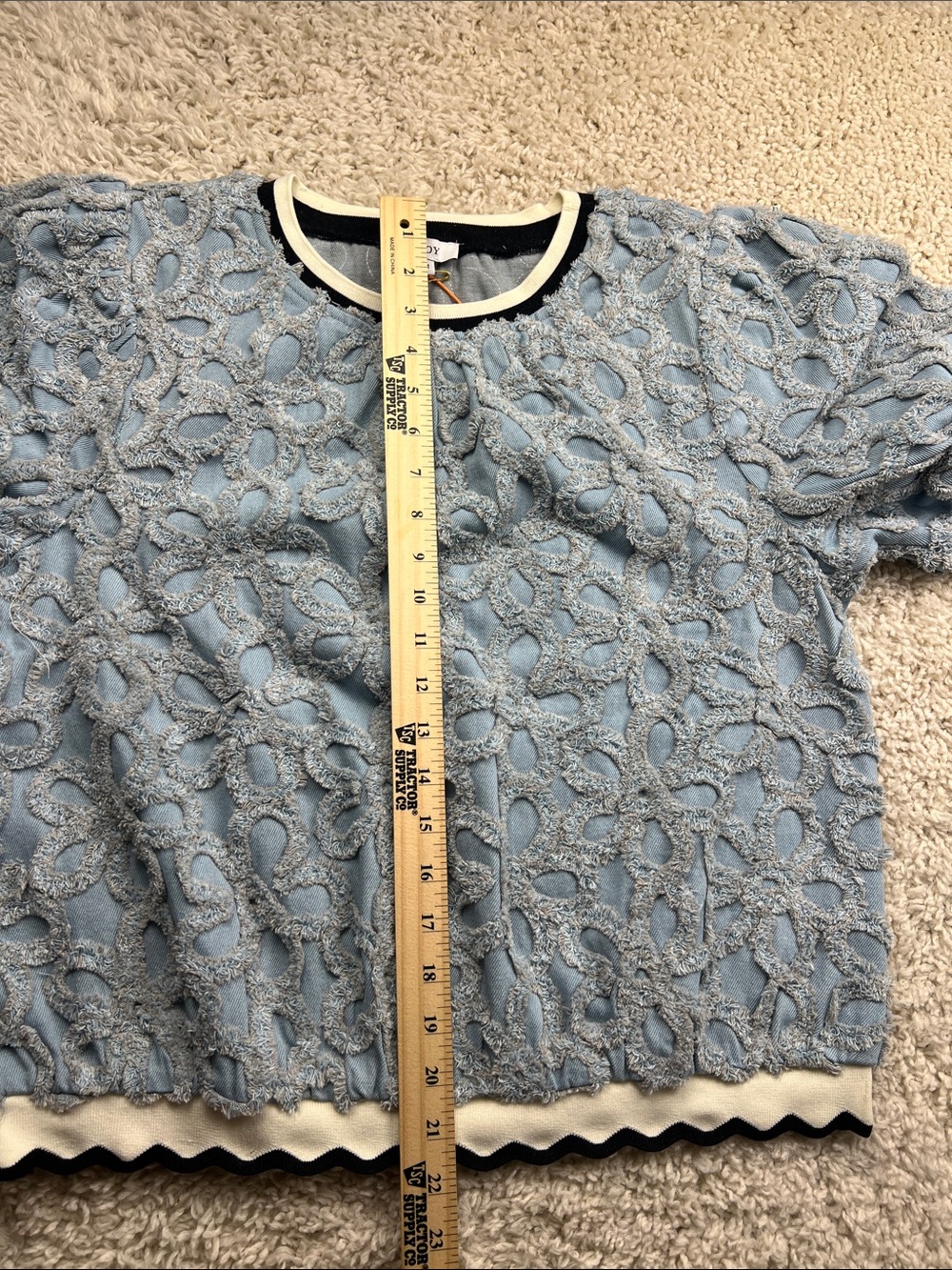 WOMENS VOY DENIM TOP SIZE M - Picture 7 of 10
